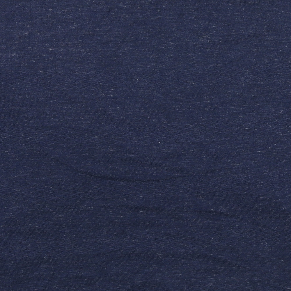 Fat Face Womens Blue Round Neck Cotton Pullover Jumper Size 12