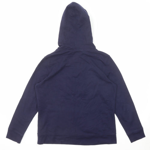 Gap Womens Blue Cotton Pullover Hoodie Size M Pullover