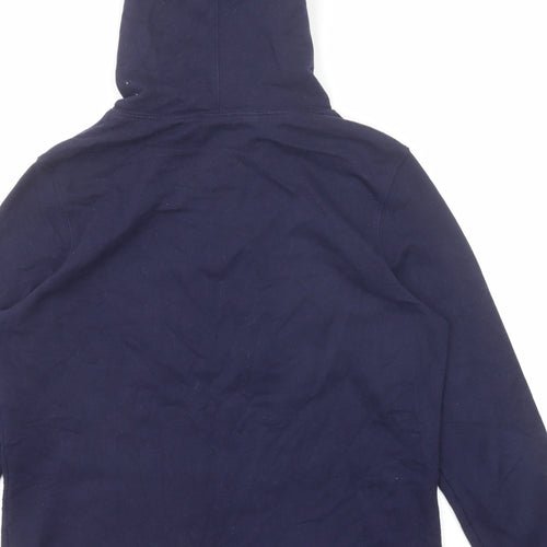 Gap Womens Blue Cotton Pullover Hoodie Size M Pullover