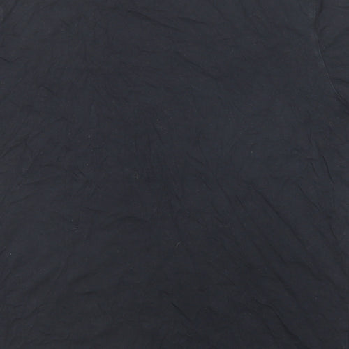 Nike Mens Black Cotton T-Shirt Size XL Round Neck
