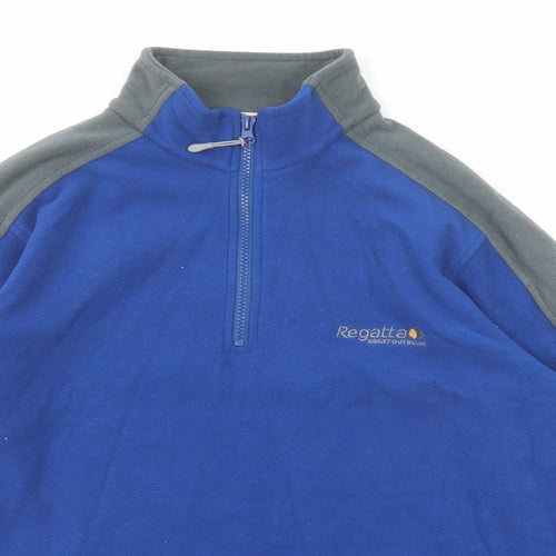 Regatta Mens Blue Polyester Pullover Sweatshirt Size S