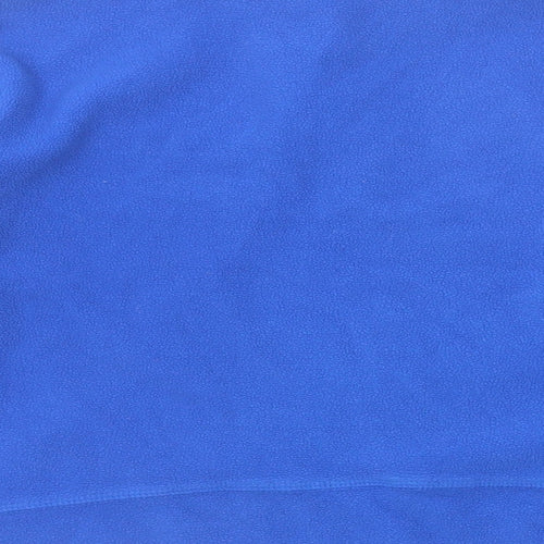 Starter Boys Blue Polyester Pullover Sweatshirt Size M Zip