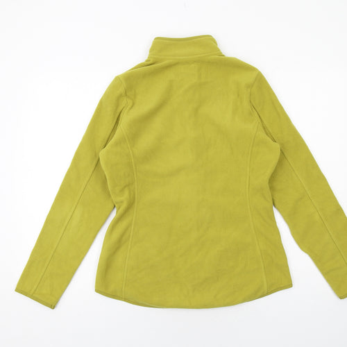 GOOD MOVE Womens Green Jacket Size 10 Zip