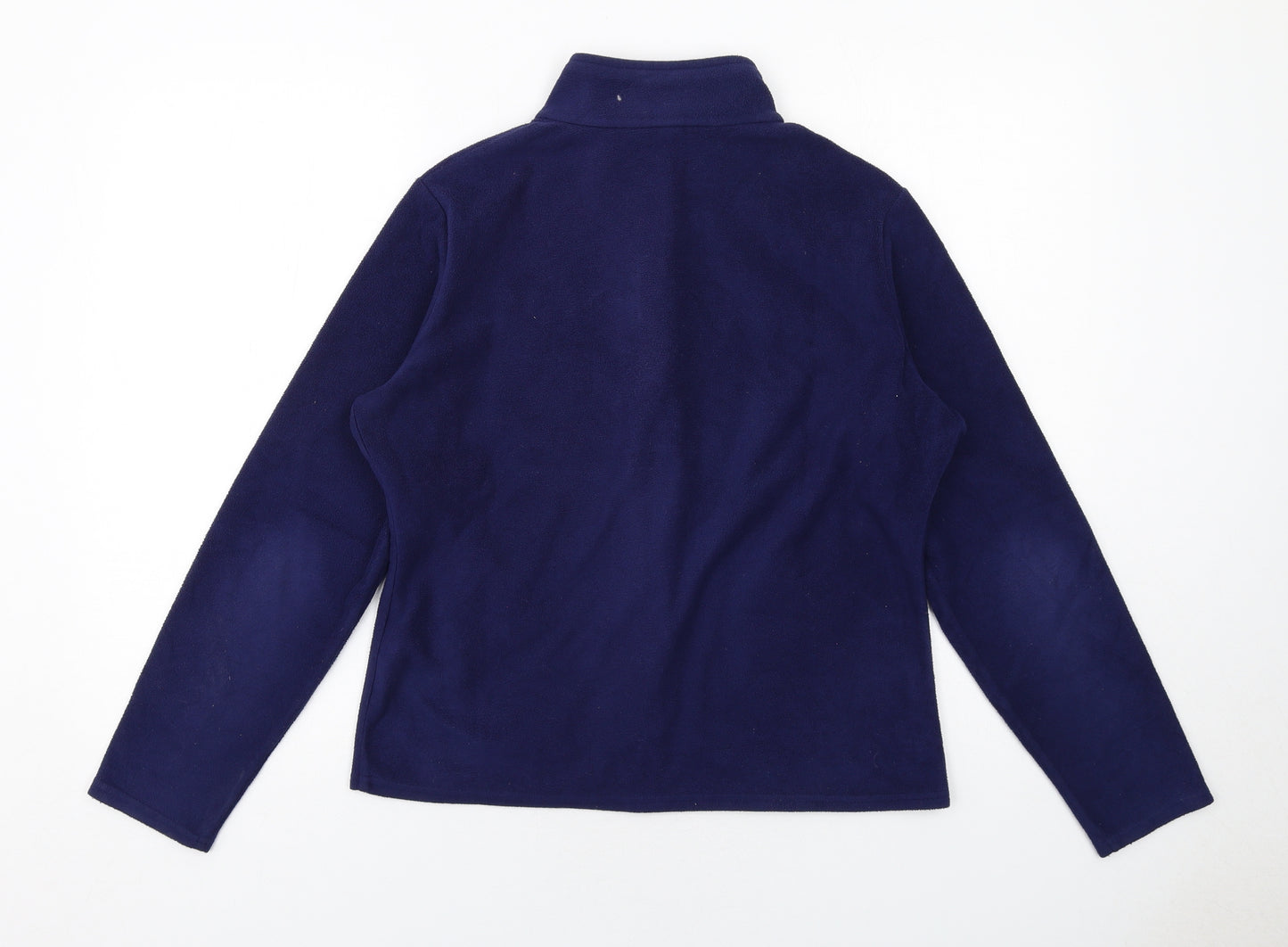 Marks and Spencer Womens Blue Jacket Size 14 Zip