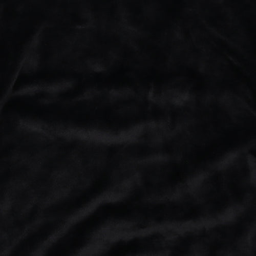 Marks and Spencer Womens Black V-Neck Polyester Cardigan Jumper Size S