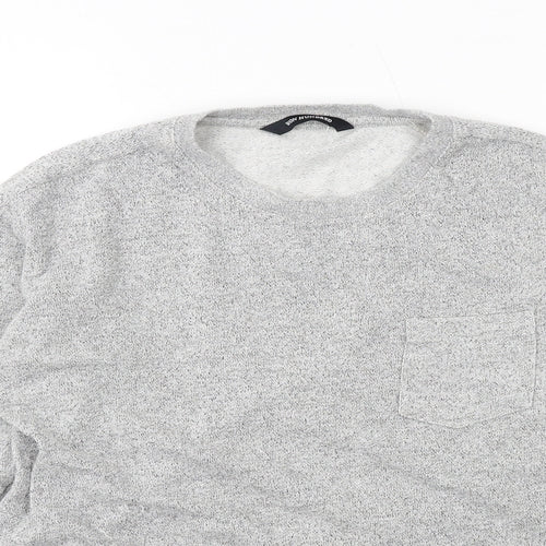 Won Hundred Womens Grey Cotton Pullover Sweatshirt Size M Pullover