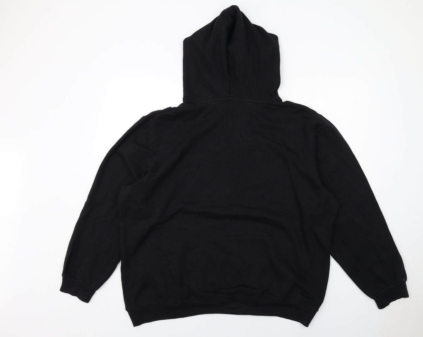 Boohoo Mens Black Cotton Pullover Hoodie Size 3XL - Chicago