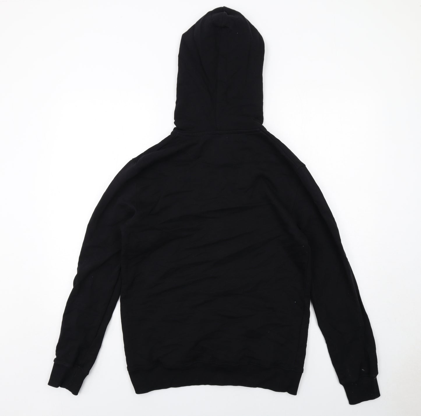 Blood Brother Mens Black Cotton Pullover Hoodie Size M