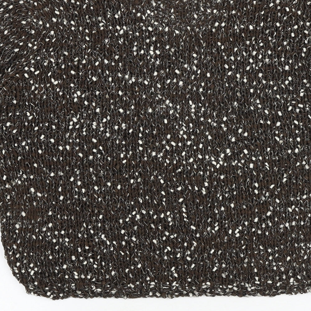 EWM Womens Brown Scoop Neck Acrylic Pullover Jumper Size 14 - Size 14-16