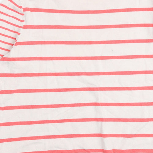 Gallery Womens Multicoloured Round Neck Striped Viscose Pullover Jumper Size M