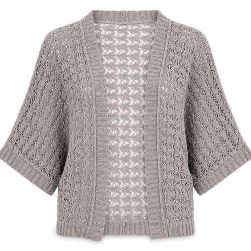 Wallis Womens Brown V-Neck Acrylic Cardigan Jumper Size S