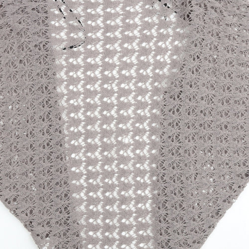 Wallis Womens Brown V-Neck Acrylic Cardigan Jumper Size S