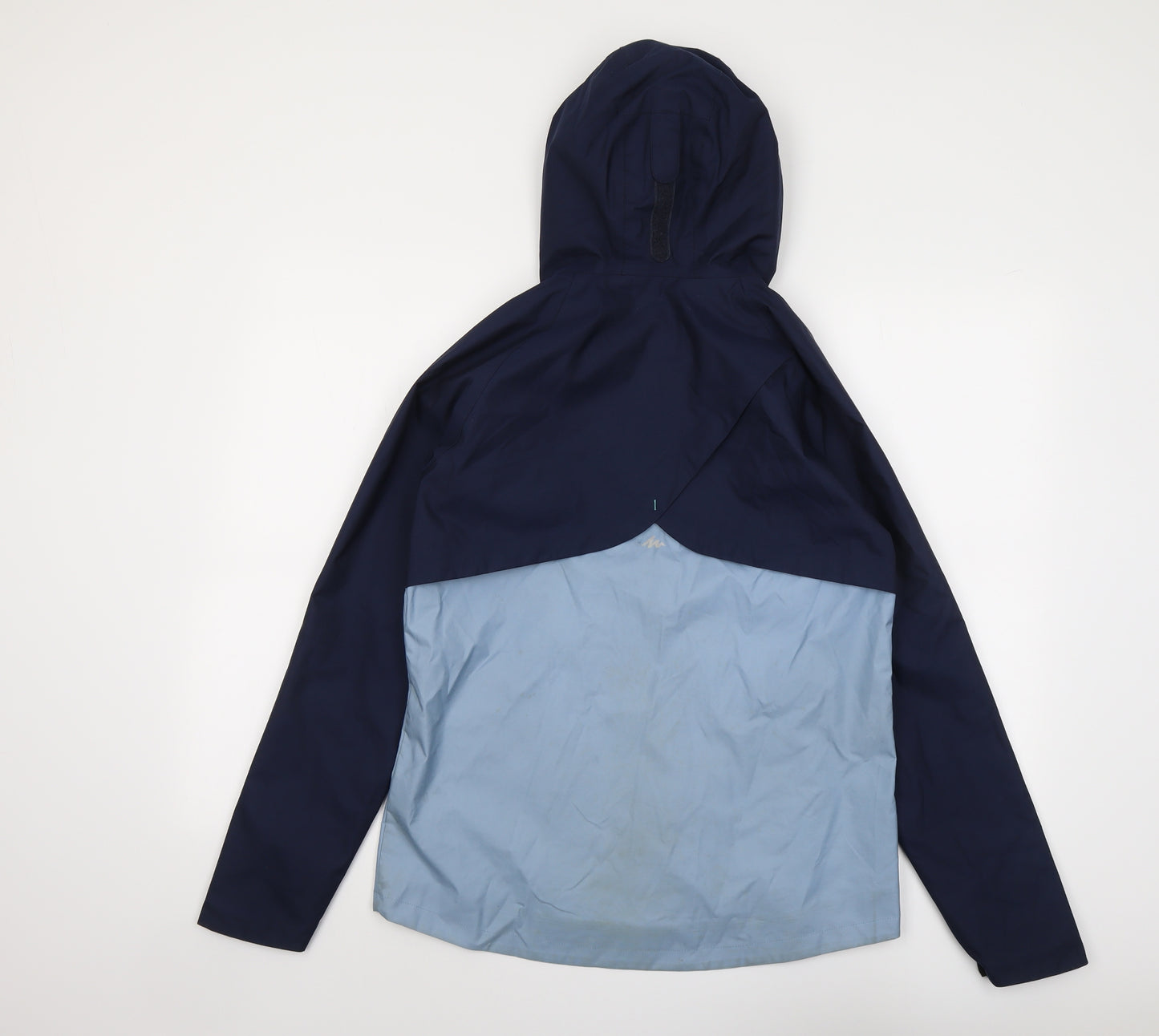 Quechua Boys Blue Windbreaker Jacket Size 14-15 Years Zip