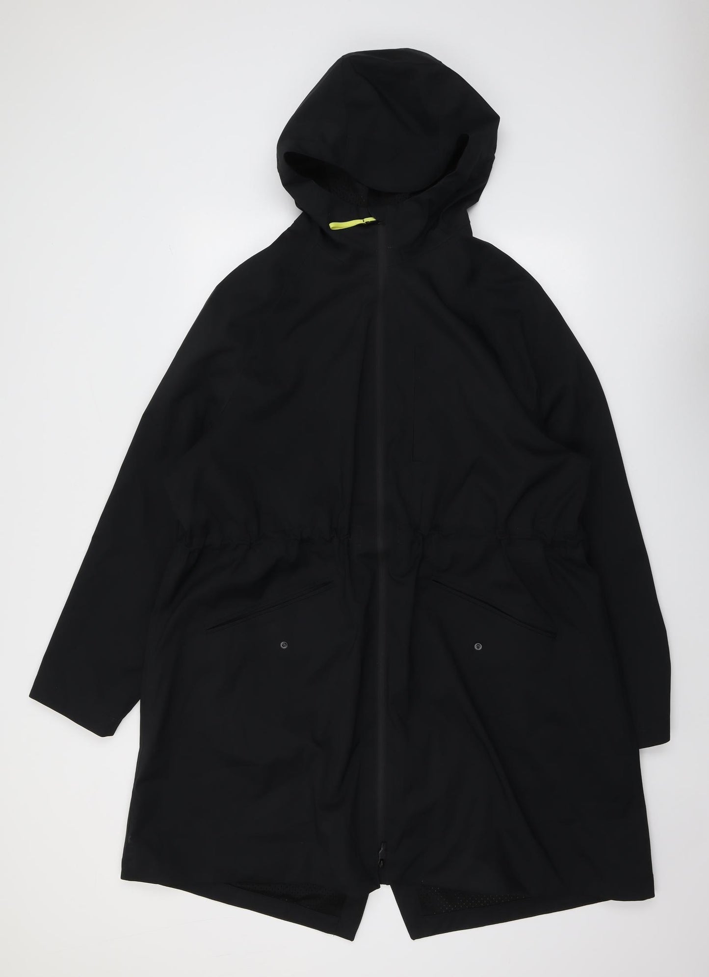 GOODMOVE Womens Black Parka Coat Size 20 Zip