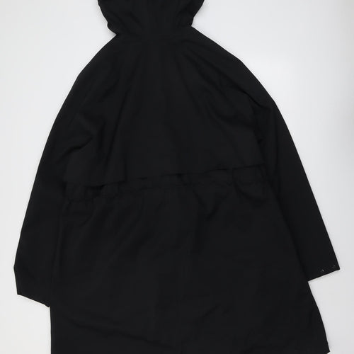 GOODMOVE Womens Black Parka Coat Size 20 Zip