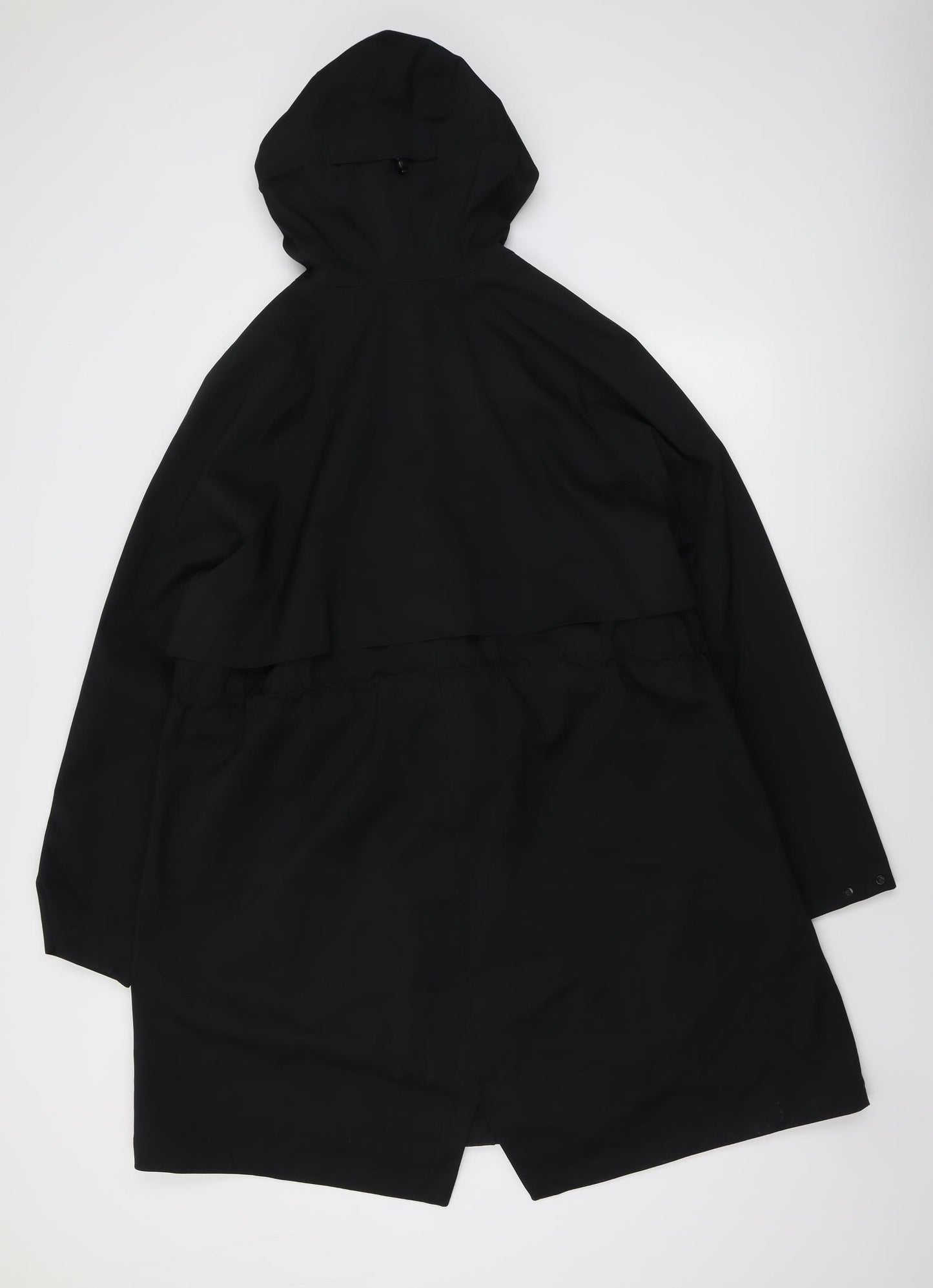 GOODMOVE Womens Black Parka Coat Size 20 Zip