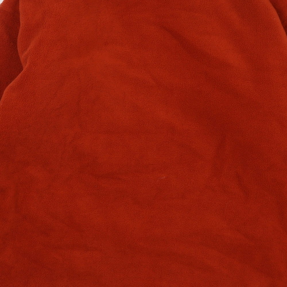 Exe Collection Womens Orange Jacket Size S Zip