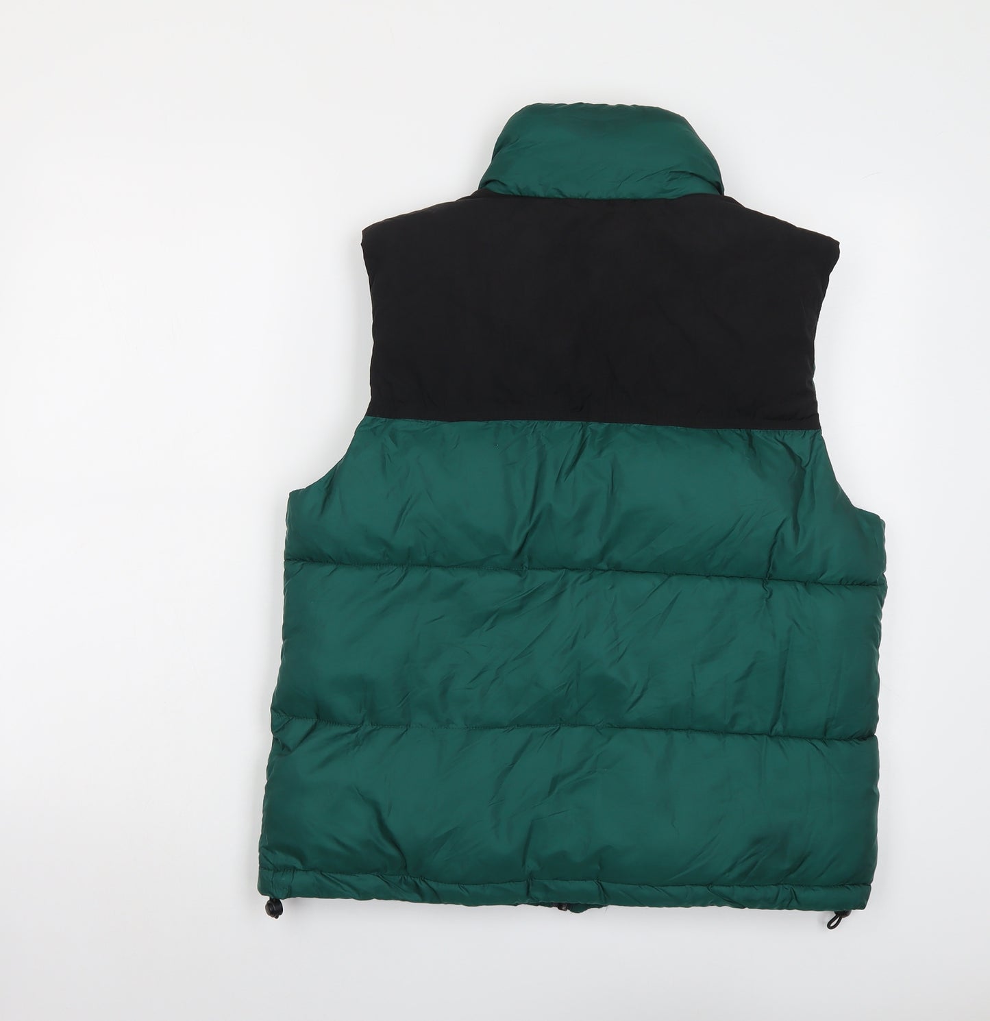 NEXT Womens Green Gilet Jacket Size 12 Zip