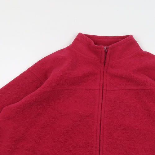 EWM Womens Pink Jacket Size 14 Zip