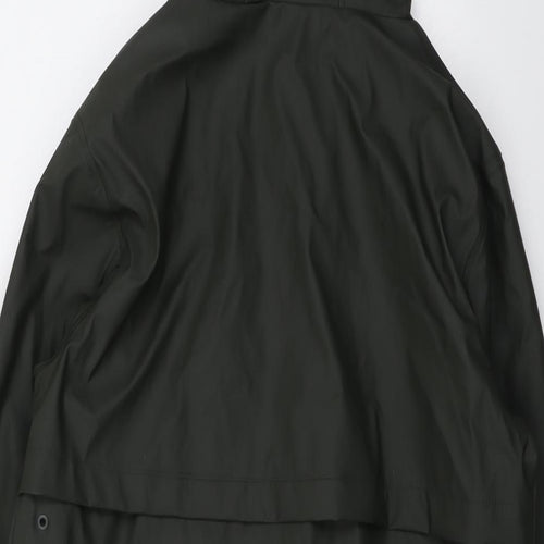 Marks and Spencer Womens Green Jacket Size 10 Zip