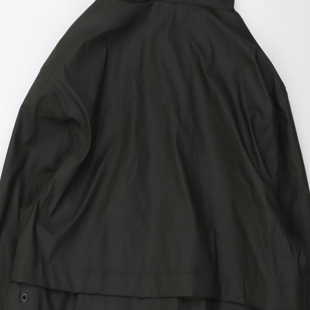 Marks and Spencer Womens Green Jacket Size 10 Zip