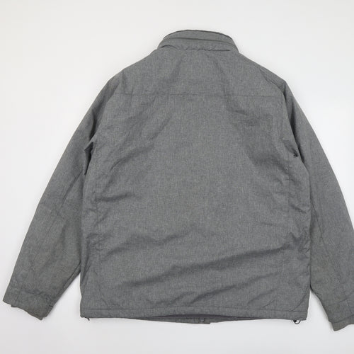 Marks and Spencer Mens Grey Jacket Size L Zip