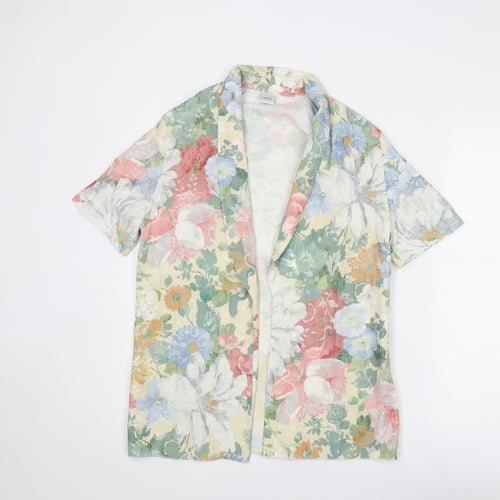 C&A Womens Multicoloured Floral Jacket Size 10