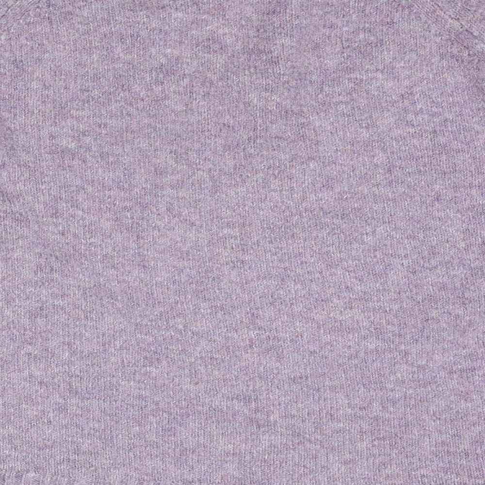 Marks and Spencer Womens Purple Round Neck Acrylic Pullover Jumper Size S