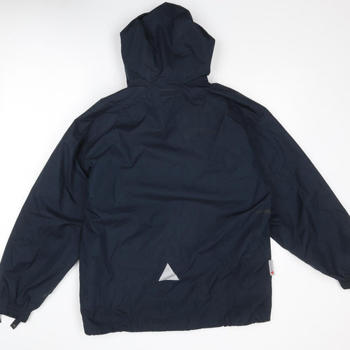 Result Mens Blue Jacket Size XS Zip - Hooded