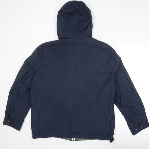 Red Herring Mens Blue Jacket Size L Zip