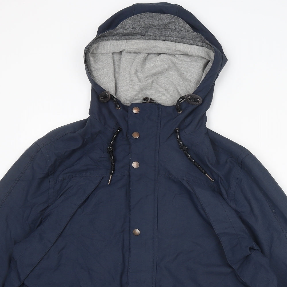 Red Herring Mens Blue Jacket Size L Zip