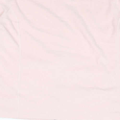Lands' End Womens Pink Jacket Size L Zip