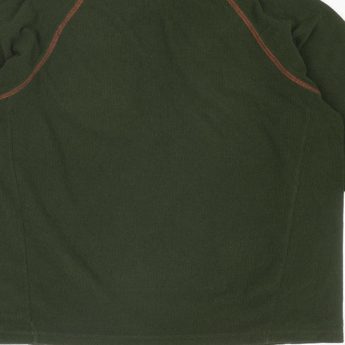 Rohan Mens Green Polyester Henley Sweatshirt Size M