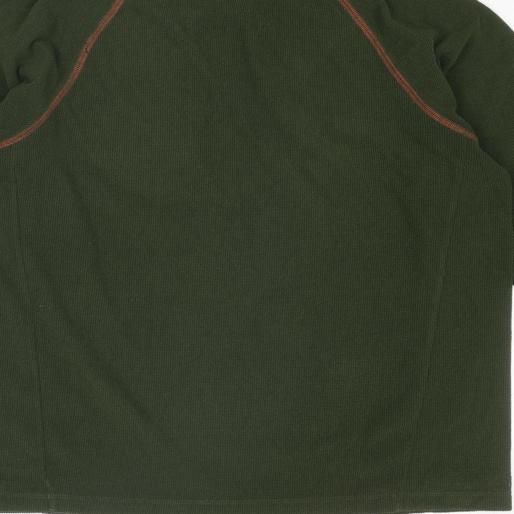 Rohan Mens Green Polyester Henley Sweatshirt Size M