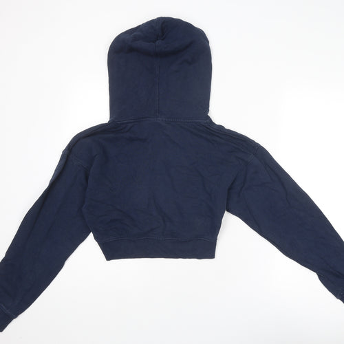 IL SARTO Womens Blue Cotton Pullover Hoodie Size 2XS Pullover - IL SARTO MILANO