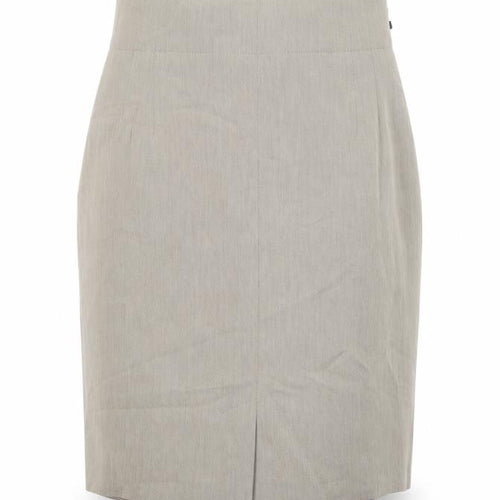 Cartoon Womens Beige Viscose A-Line Skirt Size 14 Zip