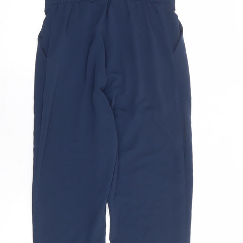 River Island Womens Blue Polyester Jumpsuit One-Piece Size 8 Zip