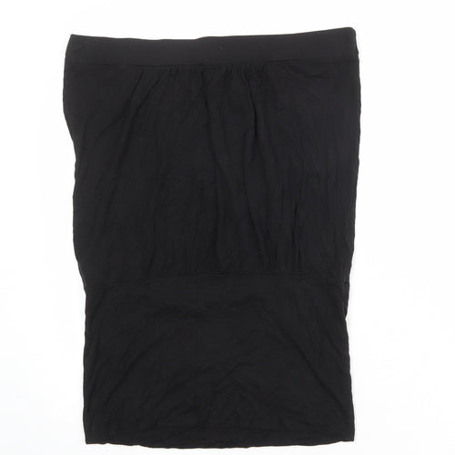 H&M Womens Black Viscose Basic Tank Size M Off the Shoulder
