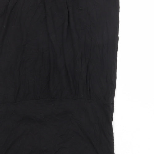 H&M Womens Black Viscose Basic Tank Size M Off the Shoulder