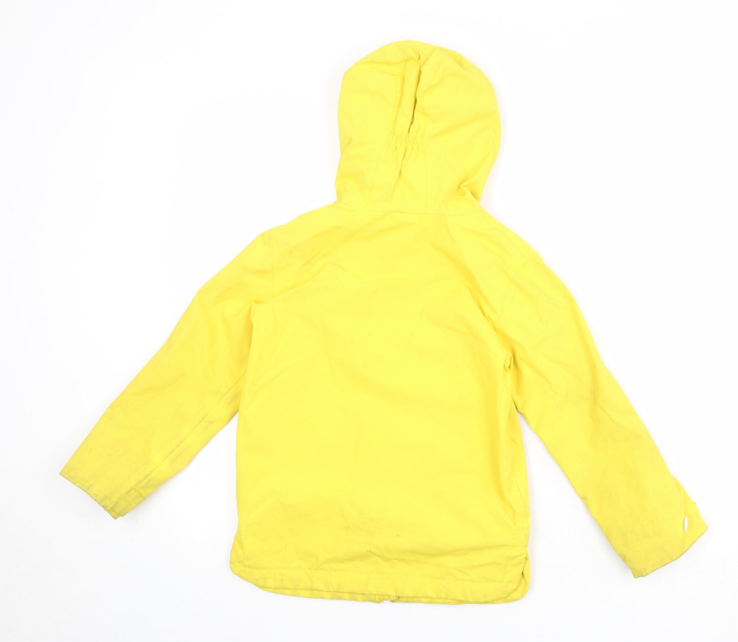 Regatta Boys Yellow Windbreaker Jacket Size 5-6 Years Zip