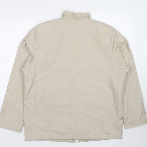 St Michael Womens Beige Jacket Size 16 Zip