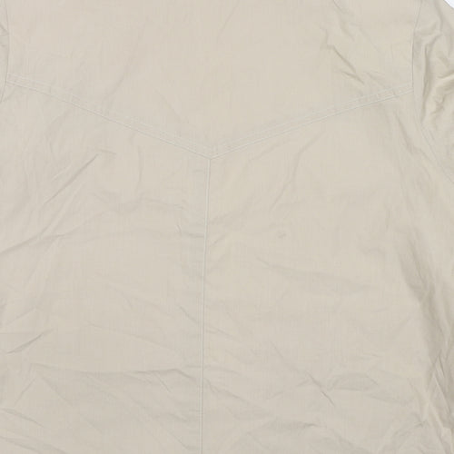 St Michael Womens Beige Jacket Size 16 Zip
