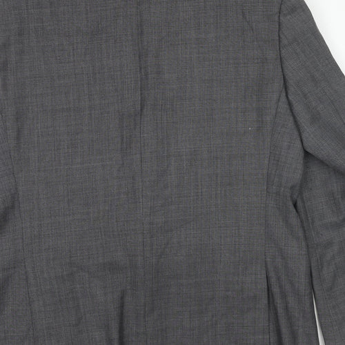Marks and Spencer Mens Grey Wool Jacket Suit Jacket Size 44 Regular