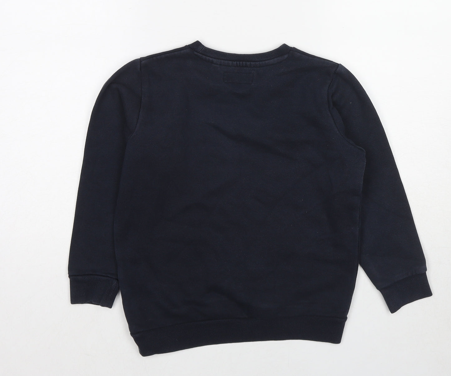 NEXT Boys Blue Cotton Pullover Sweatshirt Size 8 Years Pullover