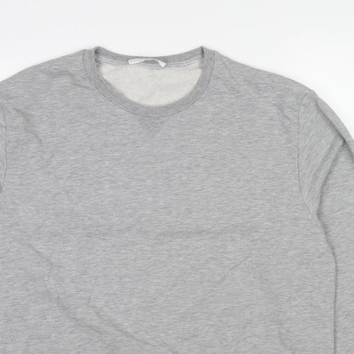 Hann Brooks Womens Grey Cotton Pullover Sweatshirt Size 2XL Pullover