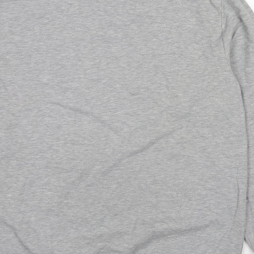 Hann Brooks Womens Grey Cotton Pullover Sweatshirt Size 2XL Pullover