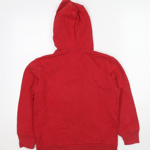 Aeropostale Boys Red Cotton Full Zip Hoodie Size 10 Years Zip - New York City