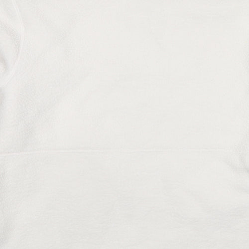 Marks and Spencer Womens White Jacket Size S Zip