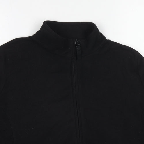 Marks and Spencer Womens Black Jacket Size 20 Zip