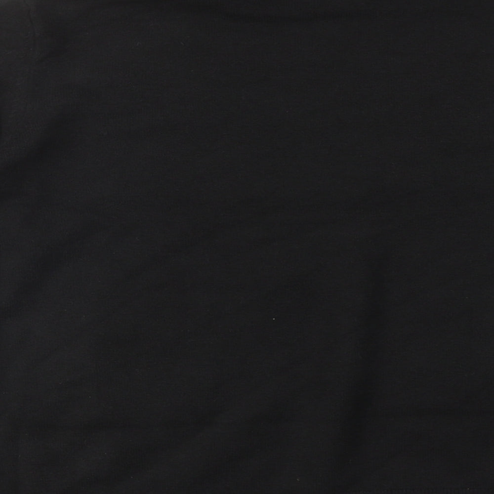 Marks and Spencer Womens Black Roll Neck Polyester Pullover Jumper Size L